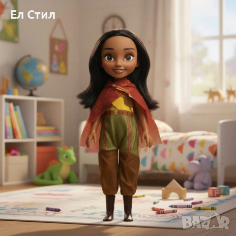 Кукла Рая със шапка и музика – Коледен подарък, който носи радост и магия, снимка 3 - Кукли - 53575178