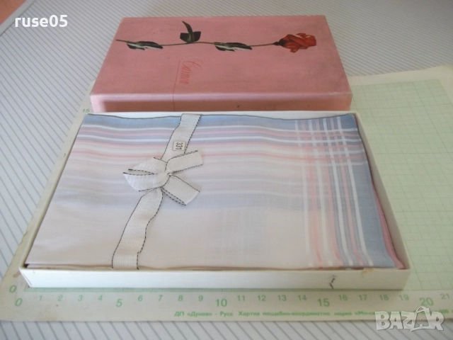 Комплект "Carmen" памучни дамски носни кърпички в кутия, снимка 3 - Други - 51787270
