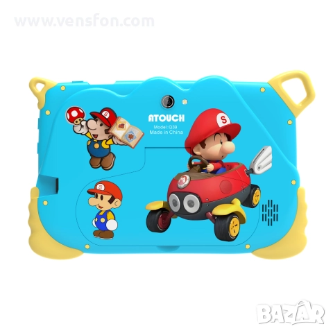 8 GB/256 MB Детски таблет ATOUCH Q39 - 7″ Android /син/, снимка 3 - Таблети - 52132827