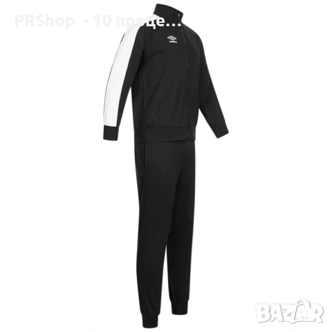 Мъжки спортен екип Umbro Premium, черен, снимка 3 - Спортни дрехи, екипи - 53620955