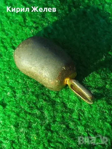 ПОЗЛАТЕН СТАРИНЕН ОЛОВЕН РЕТРО МЕДАЛЬОН 11853, снимка 9 - Колиета, медальони, синджири - 30568815