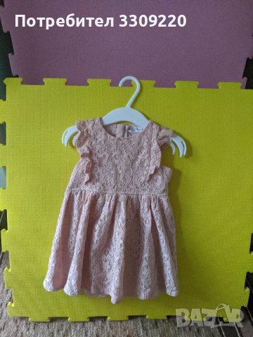 Рокля 80 размер , снимка 1 - Бебешки рокли - 41400524