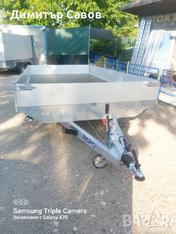 Ремарке Поп Индъстри 4.10 х 2.10 до 2700kg., снимка 3 - Ремаркета - 51973418