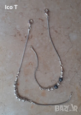 две сребърните гривни, снимка 4 - Гривни - 50903937