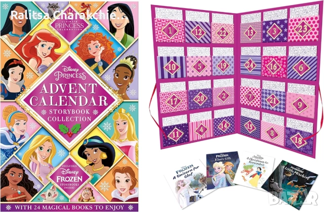 Disney advent адвент календар, снимка 6 - Детски книжки - 51674808