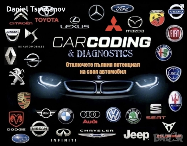 Отключване на екстри, диагностика, адаптация, кодиране и програмиране