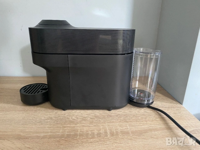 Кафемашина с капсули Nespresso Vertuo Pop Black + 110 Капсули, снимка 5 - Кафемашини - 53493940