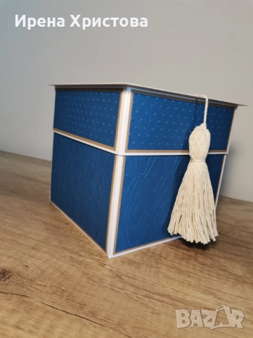 Кутия-изненада за бал. Албум, плик за пари и картичка в едно. , снимка 2 - Други - 52834842