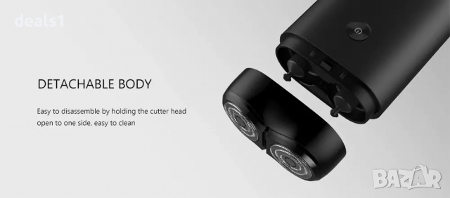 Xiaomi Mijia Електрическа самобръсначка USB Зареждане Водоустройчива, снимка 9 - Електрически самобръсначки - 36123902