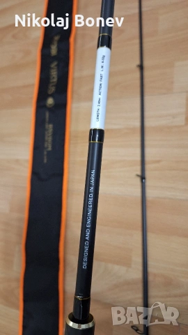 спининг въдица Ryobi virtus 2.40см. тест 8-32гр., снимка 10 - Въдици - 53685327