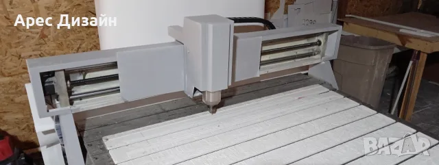 Продавам CNC рутер с работна площ 1220х1500 мм + компютър и софтуер., снимка 2 - Други машини и части - 56116174