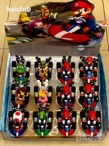 Super Mario фигура с кола/Супер Марио/Super Mario  играчки, снимка 10 - Коли, камиони, мотори, писти - 40857297