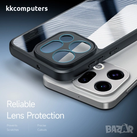 Защитен Калъф DUX DUCIS Aimo за Oppo Find X9 5G - PC+TPU, Матов, Сертифициран, Вкл. Протектор - Чере, снимка 5 - Резервни части за телефони - 53412239