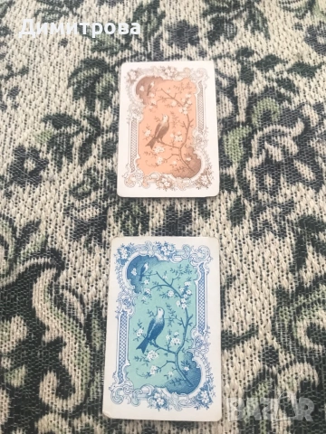 Карти за пасианси с калъф - 2 тестета, снимка 2 - Други игри - 51271649