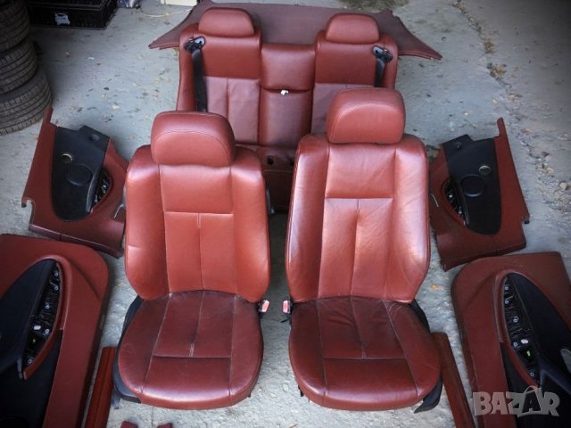 Електрически кожен салон / Седалки за BMW E63 с подгрев и памет БМВ Е63 6-серия, снимка 1 - Части - 35875040