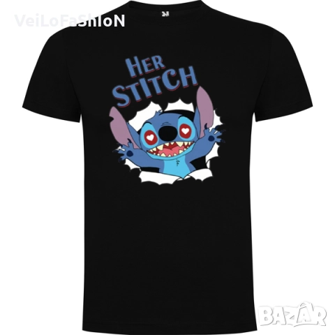 Нова сладка детска тениска с героя Стич , снимка 4 - Детски тениски и потници - 48867553