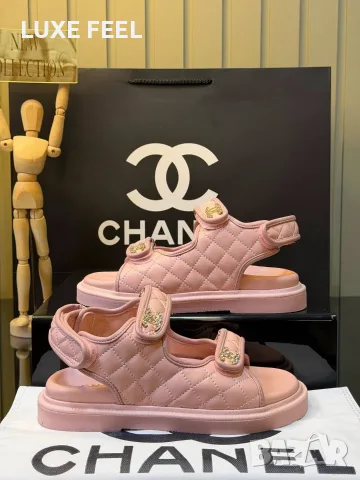 Chanel 🤍Дамски Сандали , снимка 2 - Сандали - 55729039