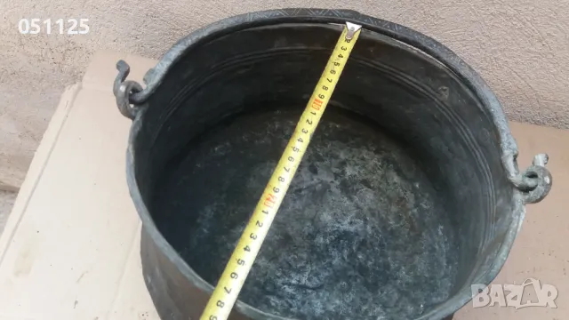 кован меден бакър, казан , снимка 9 - Антикварни и старинни предмети - 47620328