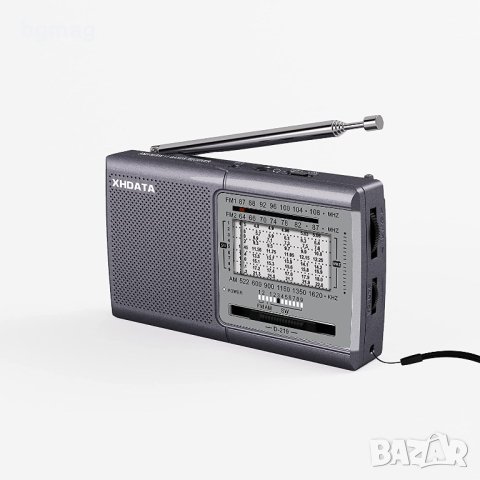 XHDATA D-219 World Band радиоприемник, снимка 2 - Радиокасетофони, транзистори - 41904027