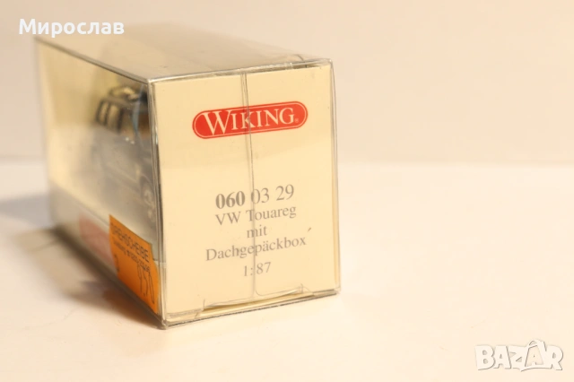 WIKING H0 1/87 VW TOUAREG КОЛИЧКА МОДЕЛ, снимка 4 - Колекции - 53582736