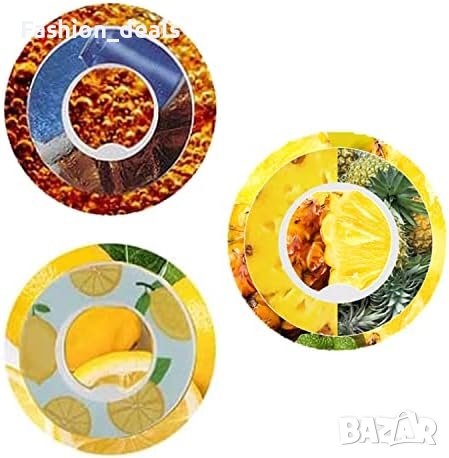 Нови 3 броя ароматизатори за бутилки шишета за вода с вкус на шушулки Спорт Трениране