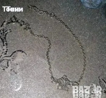 Сребърна Нежна Дамска Гривна Нова , снимка 2 - Гривни - 53729804