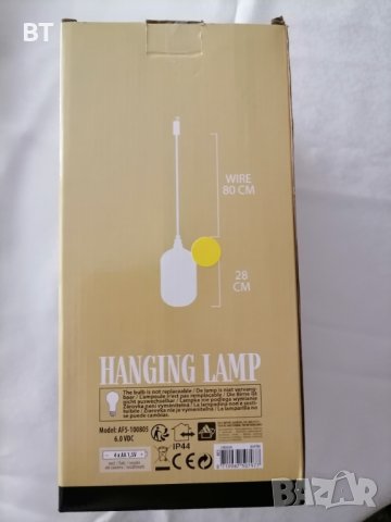 Декоративна  висяща лампа ,, снимка 6 - Соларни лампи - 41146327