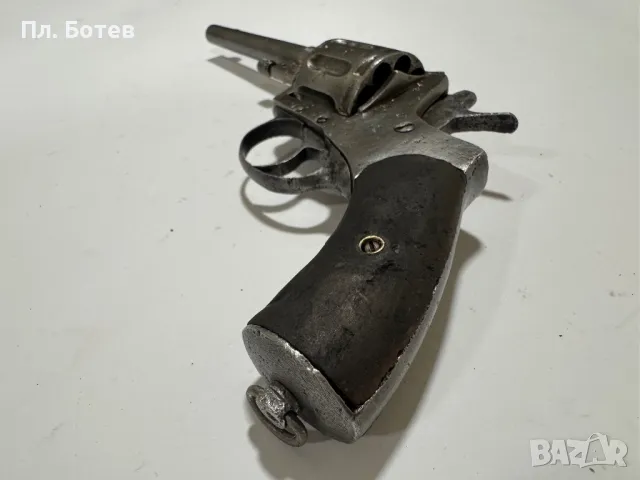 Много рядък девет заряден револвер, пистолет, снимка 7 - Антикварни и старинни предмети - 48981913