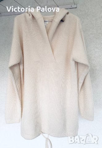 Luxury пуловер/худи NEIMAN MARCUS 100% кашмир, снимка 10 - Блузи с дълъг ръкав и пуловери - 44238302