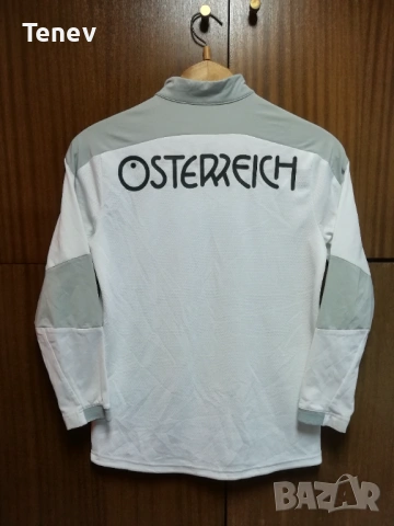 Austria Puma Österreich оригинално горнище блуза с 1/4 цип Австрия футбол спорт , снимка 2 - Спортни дрехи, екипи - 53056020