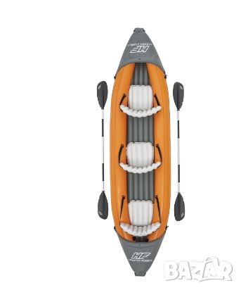  спортен каяк  185х100 см.Bestway75132 до 250 кг  Оранжев Надуваем каяк  65132, снимка 9 - Водни спортове - 35994181