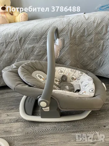 Електрическа люлка шезлонг Joie Serina 2 в 1, снимка 4 - Детски люлки - 47435145