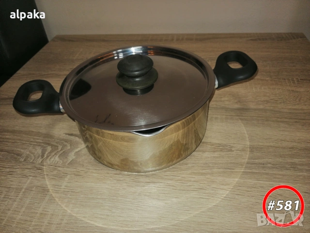 Продавам 2.6 литра маркова тенджера с капак, неръждъвейка, индукция