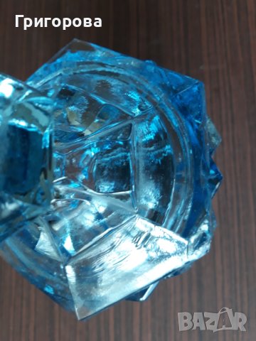 Стъклена захарница, снимка 2 - Други - 41083056