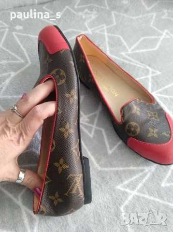 Обувки тип балеринки "Louis Vuitton" , снимка 4 - Дамски ежедневни обувки - 39086409