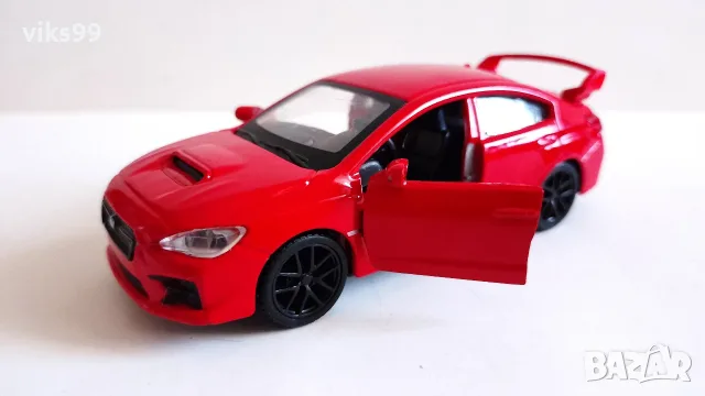 Subaru WRX STI 2017 Maisto - Мащаб 1:40, снимка 2 - Колекции - 55939427