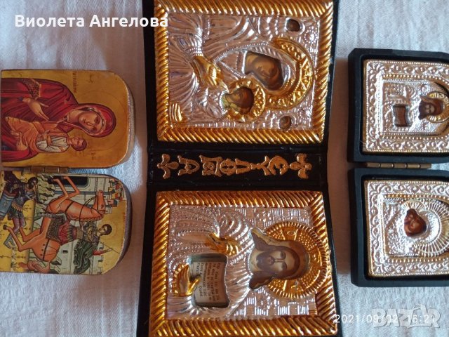 Лот от икони колекционерски, снимка 4 - Антикварни и старинни предмети - 34017150
