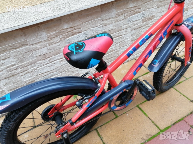 Drag Rush 18* Детско колело с помощни колела! , снимка 10 - Велосипеди - 52548002