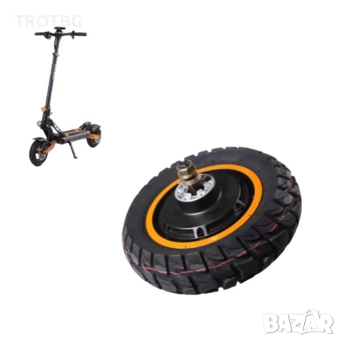 Електромотор за KuKirin G2 Max в комплект с 10-инча гума, 1000W 48V двигател за тротинетка, снимка 4 - Друга електроника - 52673797