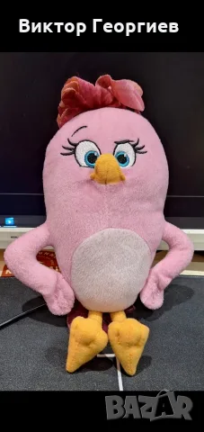 Колекционерски комплект плюшени играчки Angry Birds (5 броя), снимка 3 - Плюшени играчки - 55728013