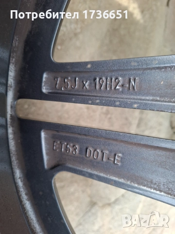 Оритинални Джанти AMG Mercedes 19", снимка 6 - Гуми и джанти - 53207676