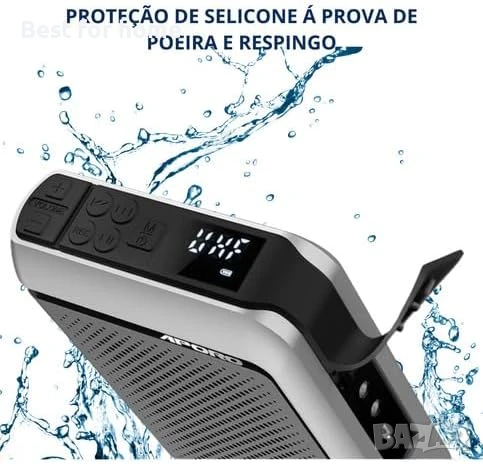 Преносим гласов усилвател 30W UHF безжичен - Aporo T18, снимка 3 - Ресийвъри, усилватели, смесителни пултове - 51148081