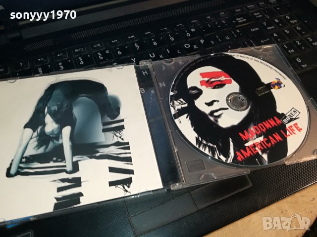 MADONNA AMERICAN LIFE CD 1802240822, снимка 5 - CD дискове - 44348324