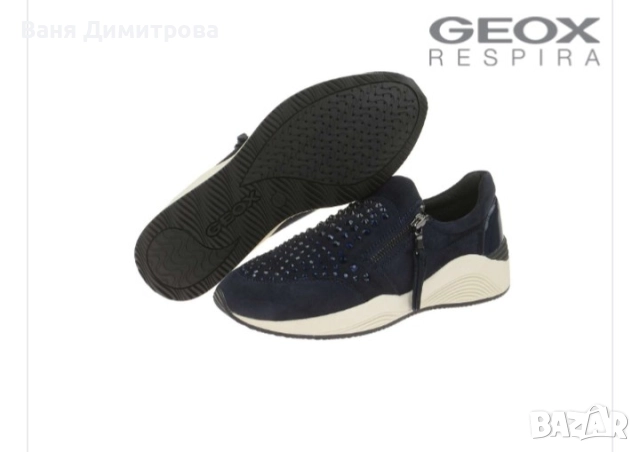 Дамски маратонки GEOX, снимка 2 - Маратонки - 52227007