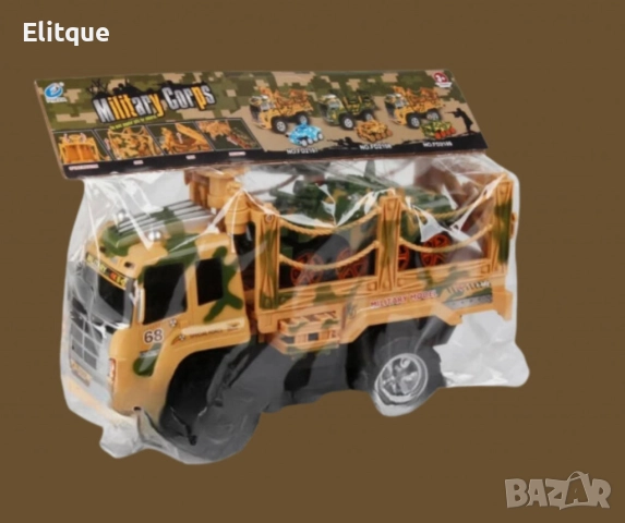 Детски военен камион, снимка 3 - Коли, камиони, мотори, писти - 52787068