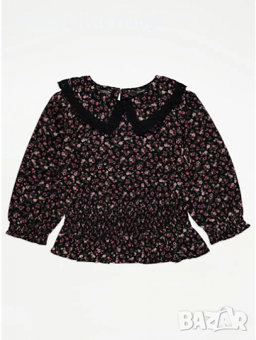 Детска блуза с цветя George 11-12 г., снимка 5 - Детски Блузи и туники - 36515090