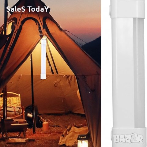 Led Лампа, интериорна със солар, 17см, USB, снимка 2 - Аксесоари и консумативи - 41842074