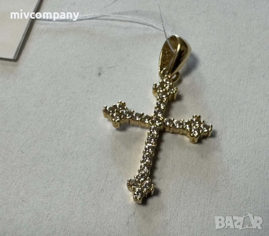 Златна висулка(кръст) 1.16гр., снимка 5 - Колиета, медальони, синджири - 52064230