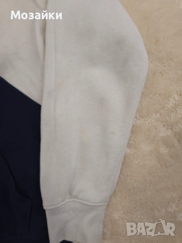 Polo Ralph Lauren Hoodie употребяван, S-M, colorblock с RL patch, снимка 5 - Суичъри - 53596379