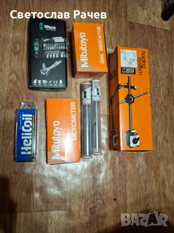 mitutoyo Микрометър, снимка 5 - Шублери - 53739273